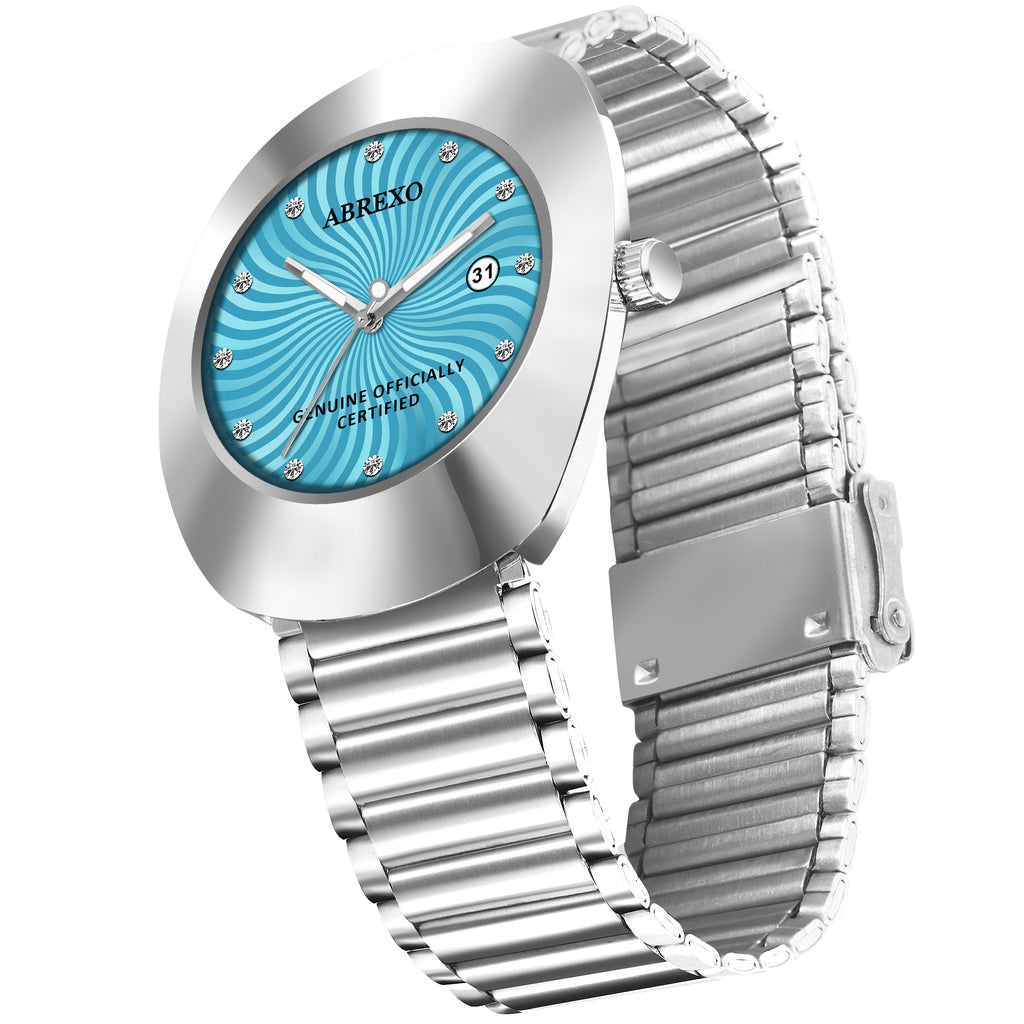 ABREXO CALI CARTEL Series Analog Watch For Men (Quartz, Stainless Steel)