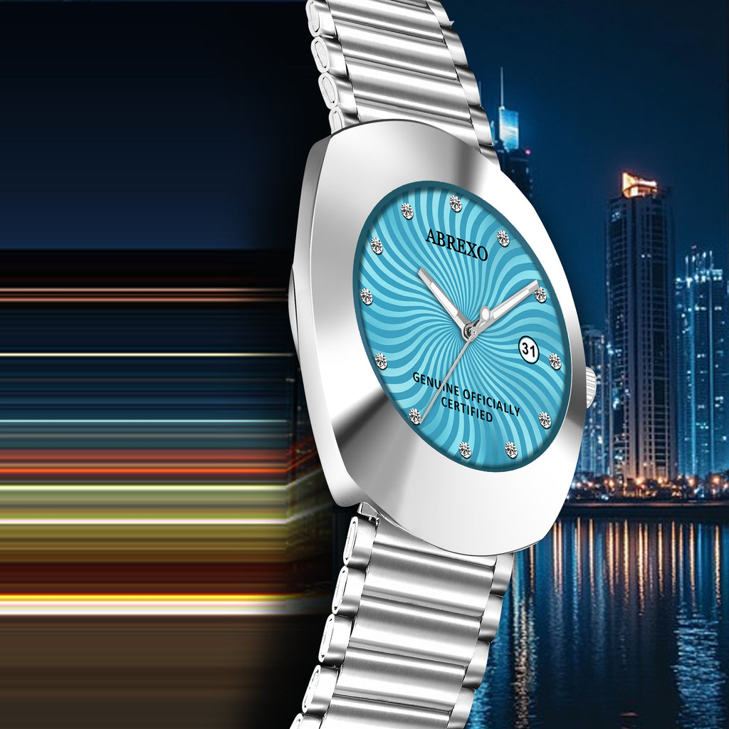 ABREXO CALI CARTEL Series Analog Watch For Men (Quartz, Stainless Steel)