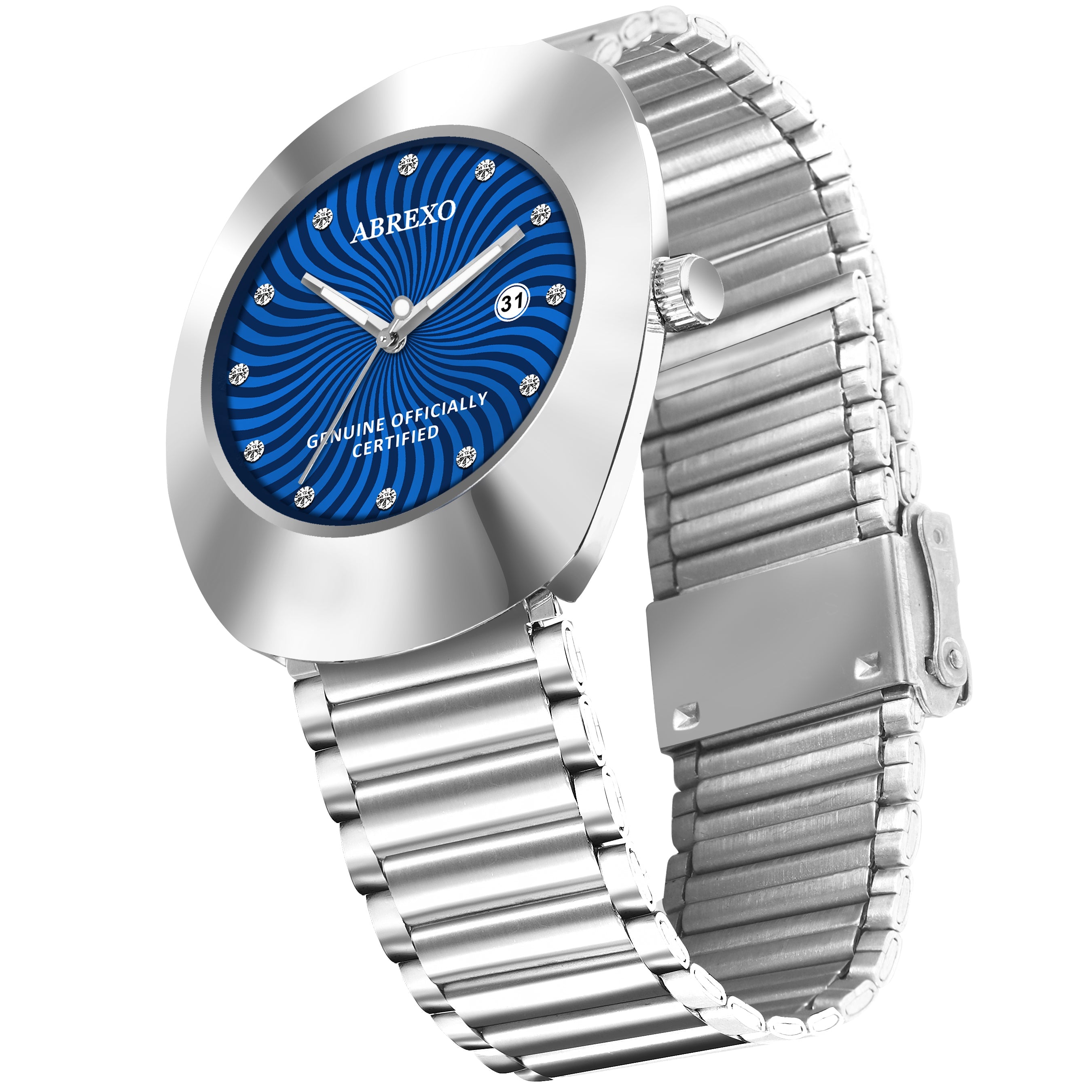 ABREXO CALI CARTEL Series Analog Watch For Men (Quartz, Stainless Steel)