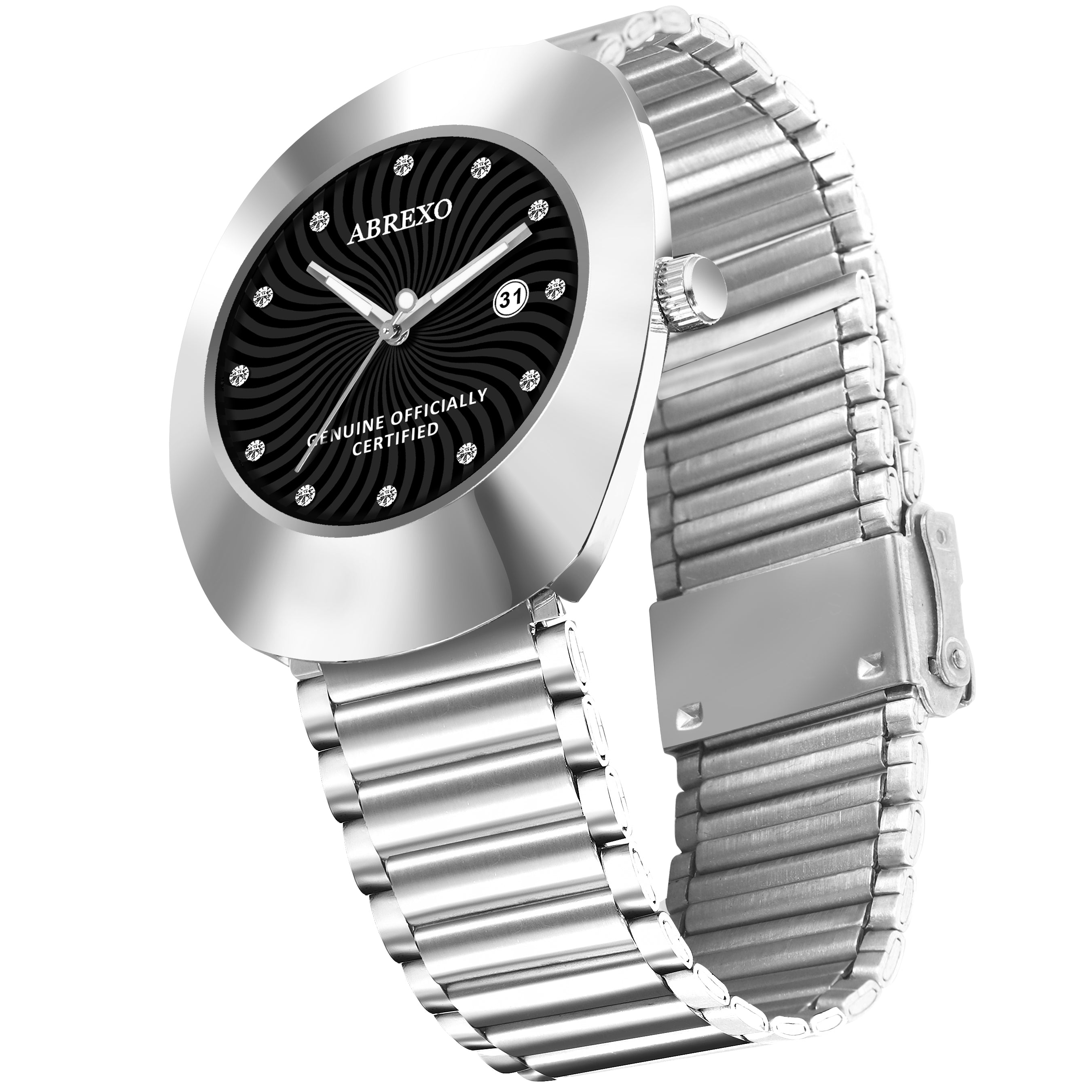 ABREXO CALI CARTEL Series Analog Watch For Men (Quartz, Stainless Steel)