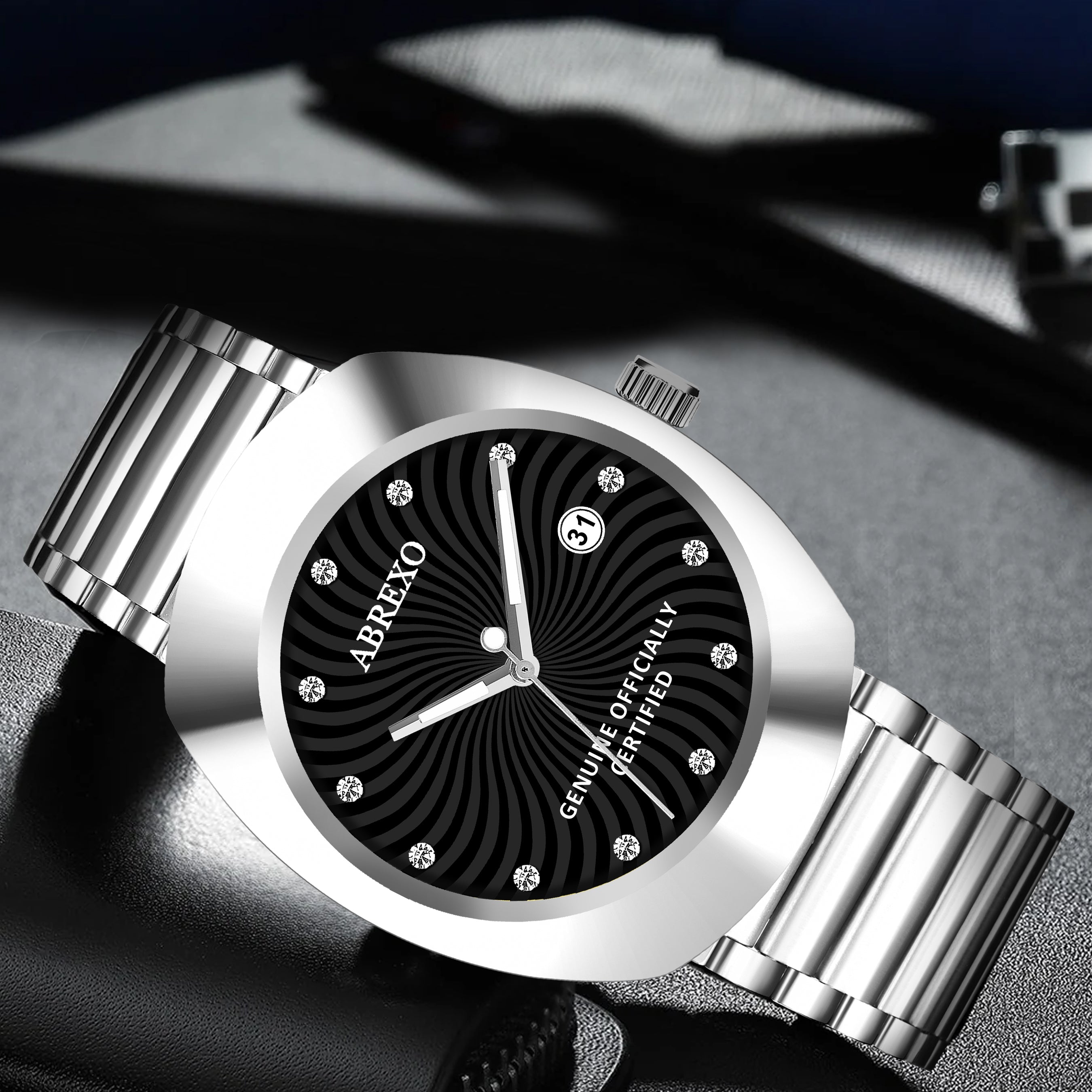 ABREXO CALI CARTEL Series Analog Watch For Men (Quartz, Stainless Steel)