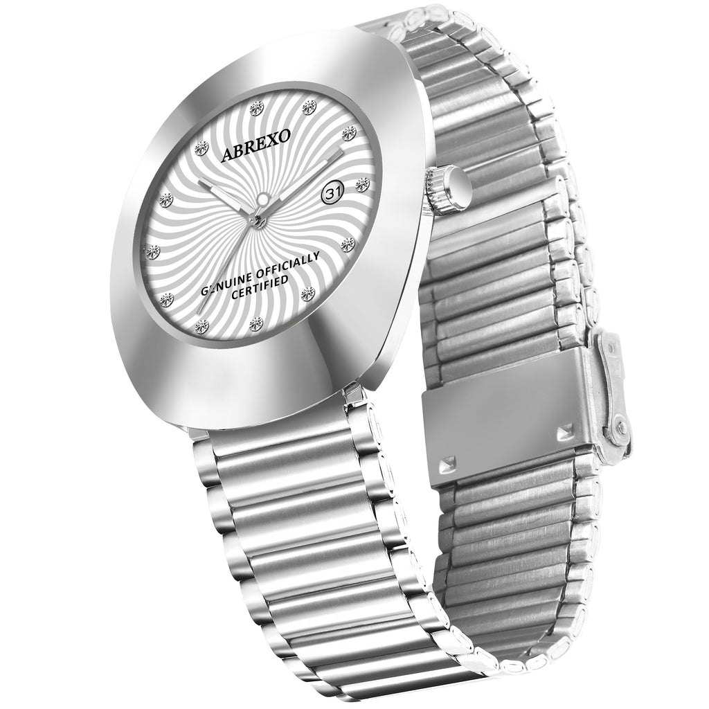 ABREXO CALI CARTEL Series Analog Watch For Men (Quartz, Stainless Steel)