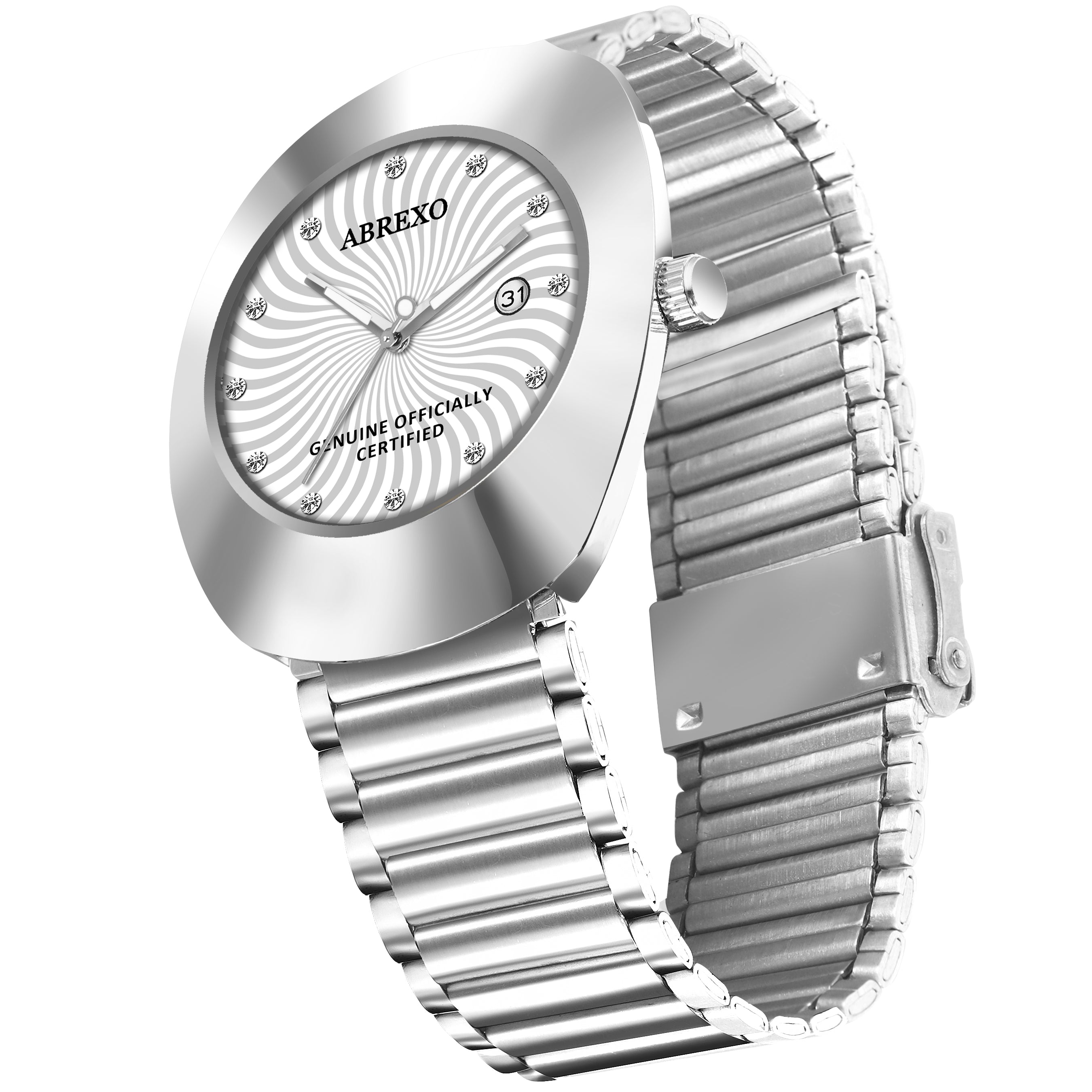 ABREXO CALI CARTEL Series Analog Watch For Men (Quartz, Stainless Steel)