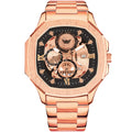 ABREXO GODFATHER Series Analog Watch For Men (Quartz, Stainless Steel)