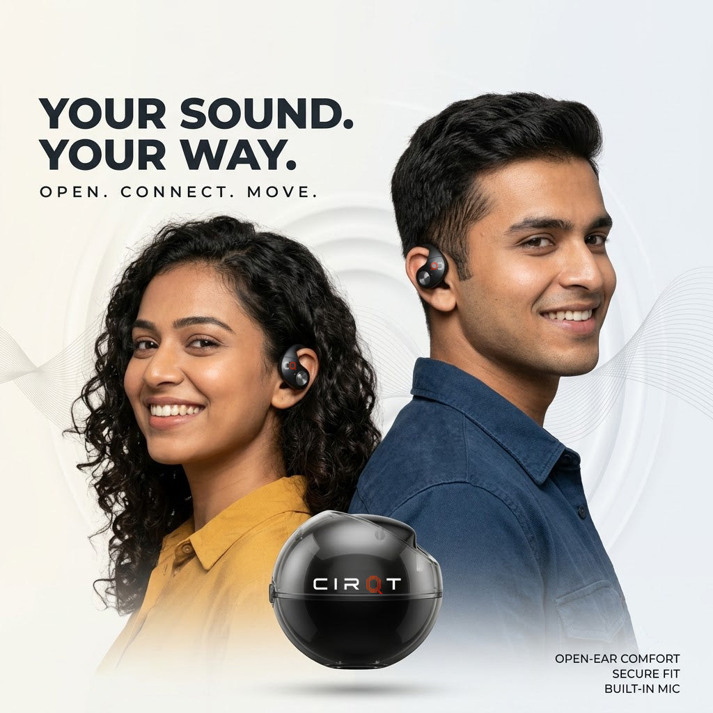 AirFit Ultra–Over-Ear Wireless Bluetooth Earbuds