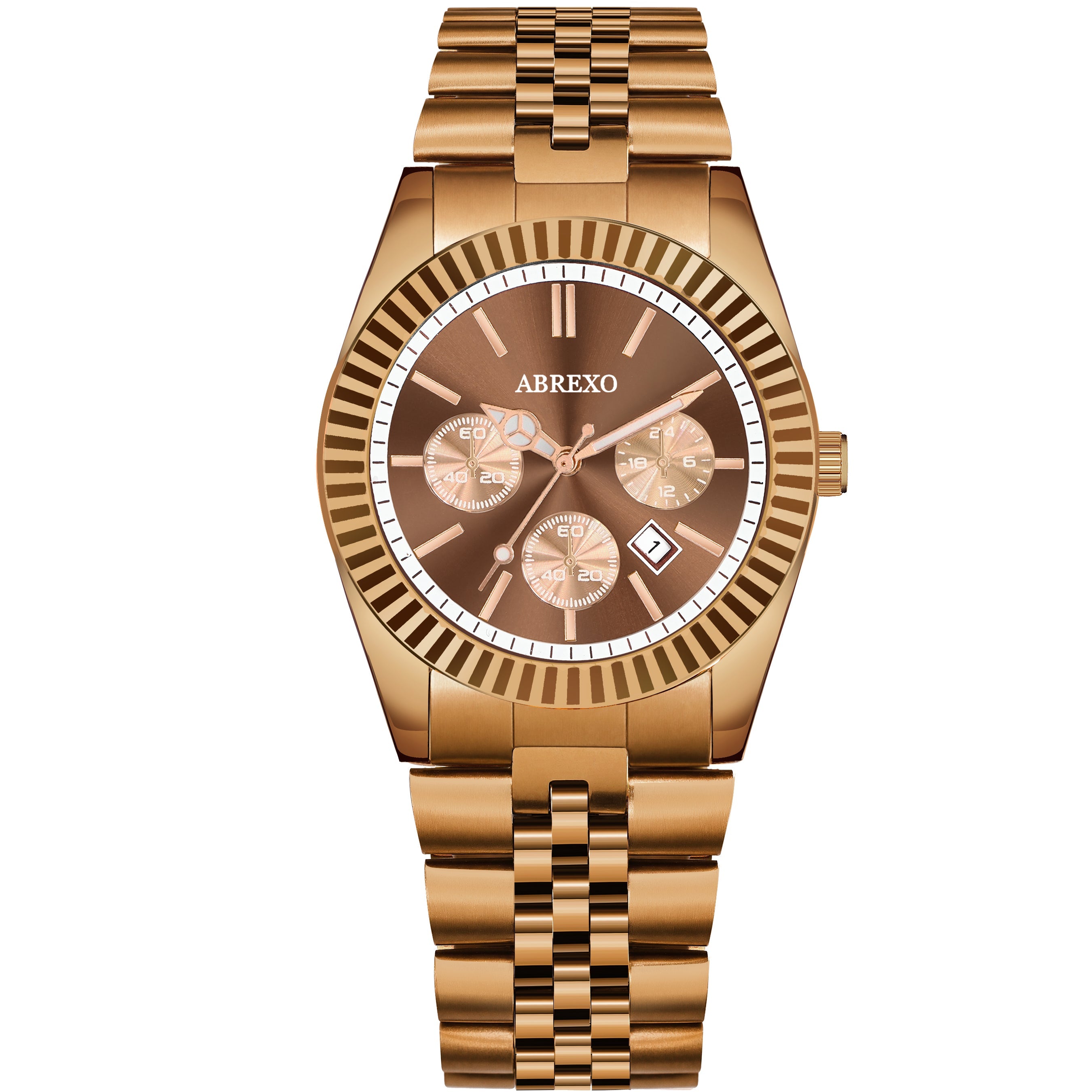 ABREXO BUSINESS CLASS Series Analog Watch For Men (Quartz, Stainless Steel)