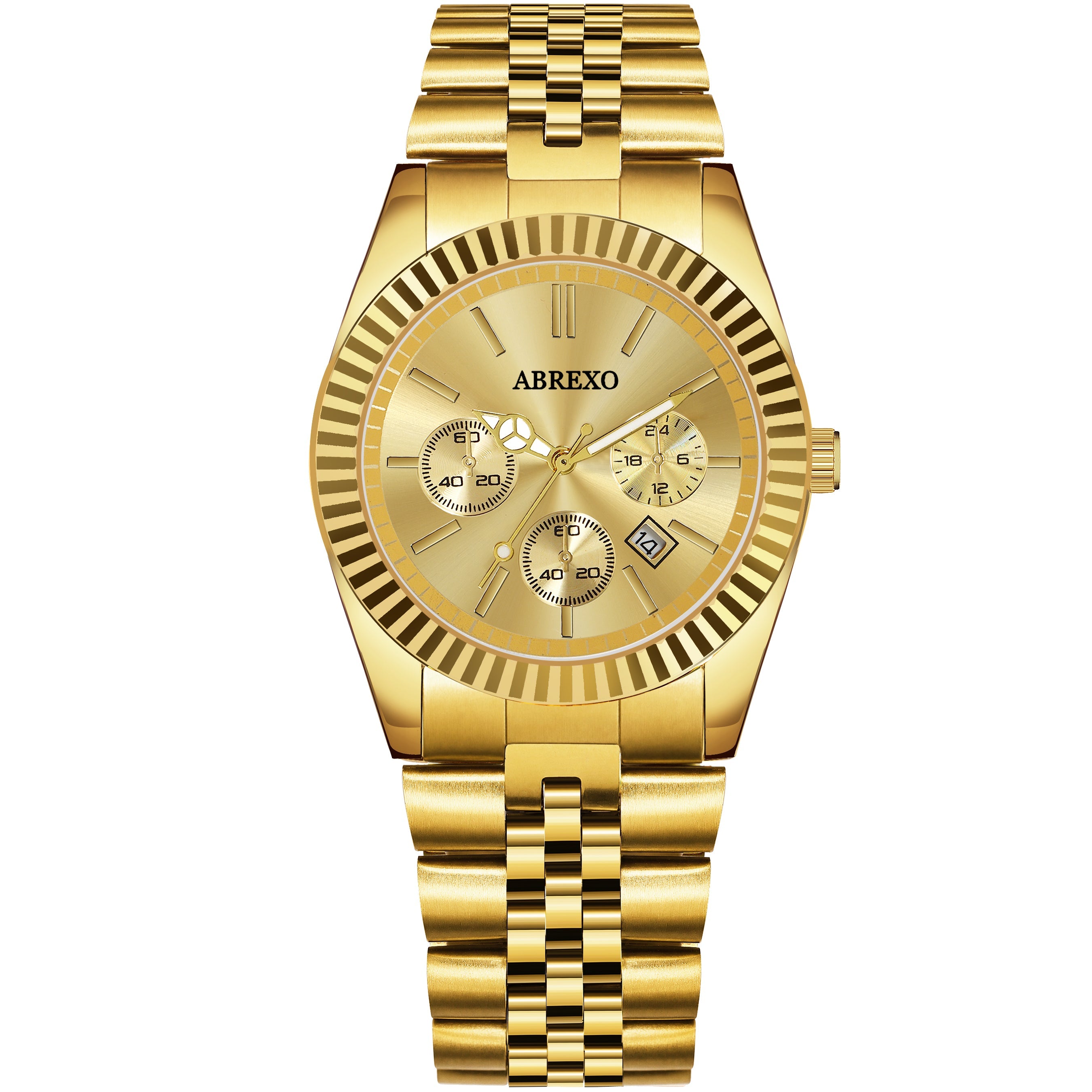 ABREXO BUSINESS CLASS Series Analog Watch For Men (Quartz, Stainless Steel)