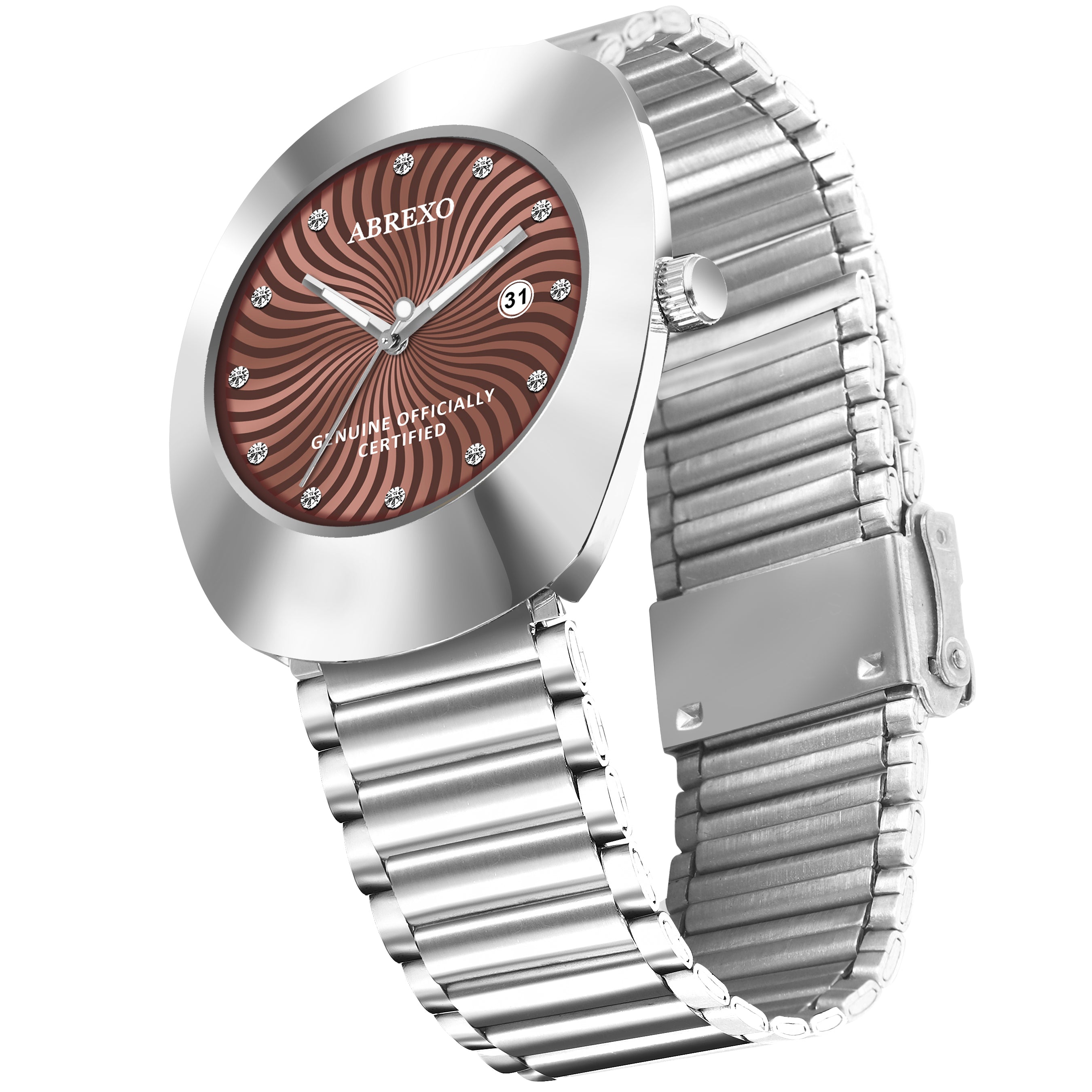 ABREXO CALI CARTEL Series Analog Watch For Men (Quartz, Stainless Steel)