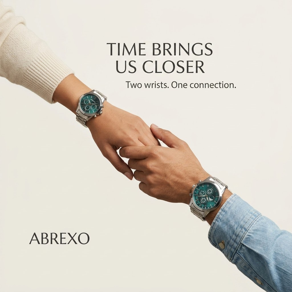 Emerald Green Couple Watch