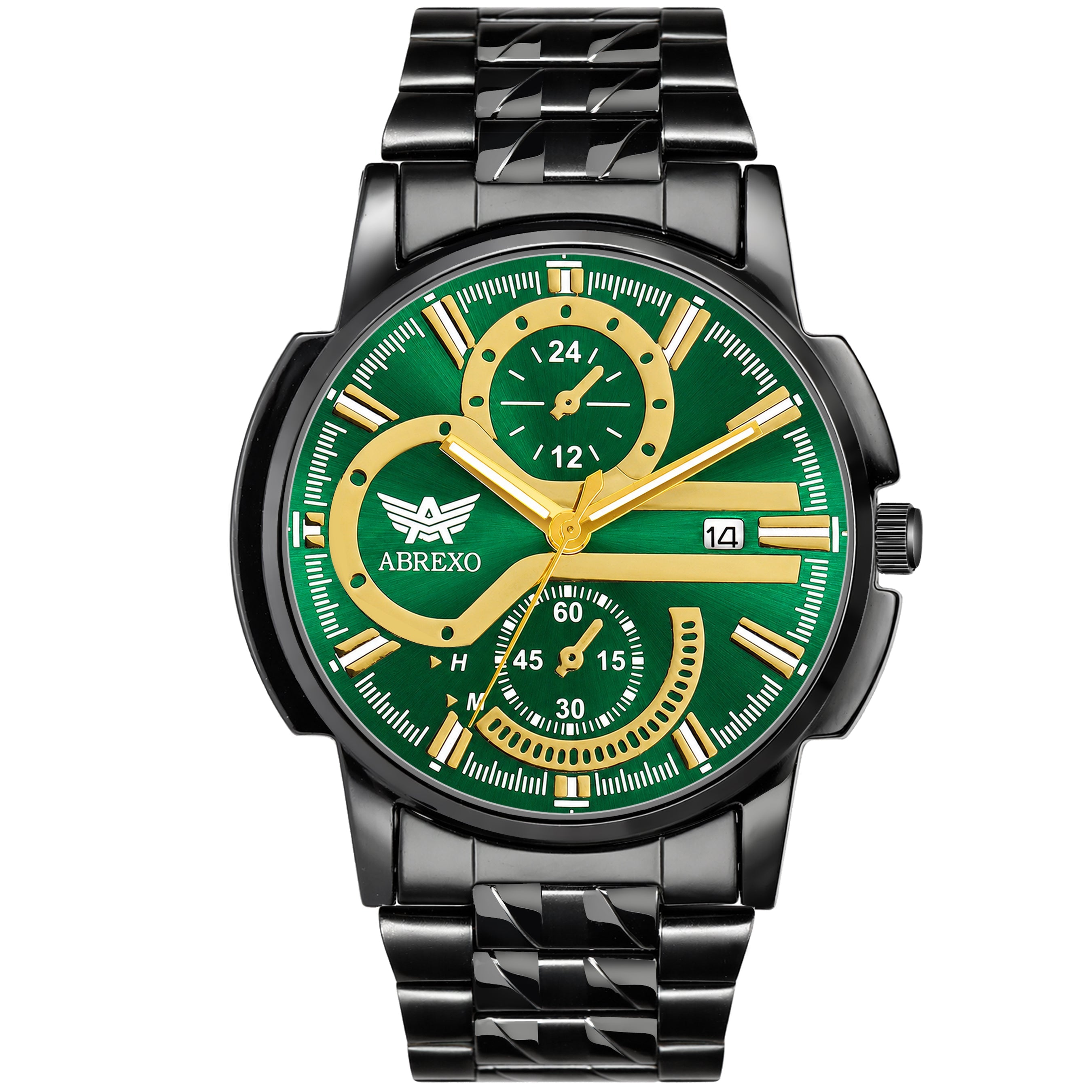 ABREXO BANDITS  Series Analog Watch For Men (Quartz, Stainless Steel)