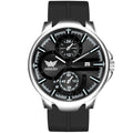 ABREXO BANDITS Series Analog Watch For Men (Quartz, Stainless Steel)