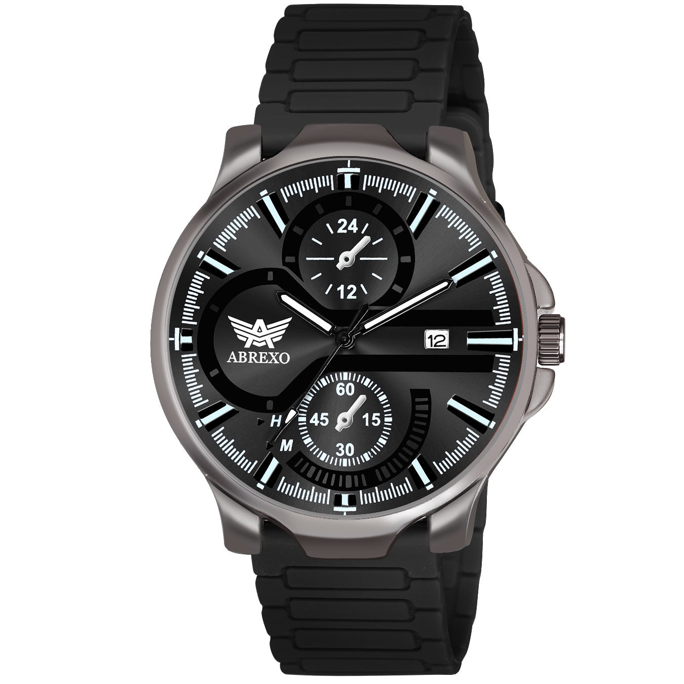 ABREXO BANDITS Series Analog Watch For Men (Quartz, Stainless Steel)